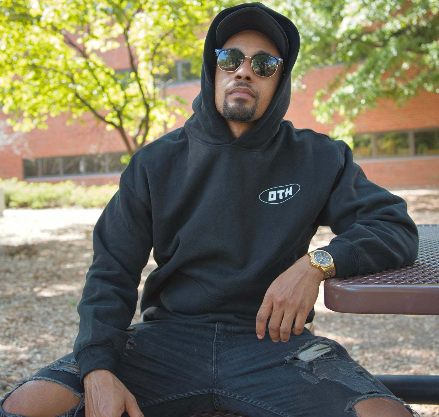 OTH Ghost Fame Hoodie in Black