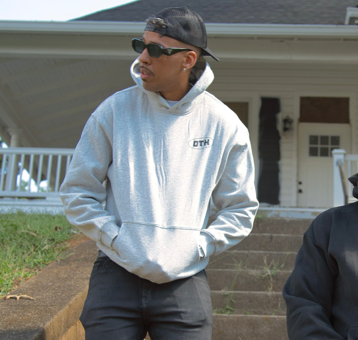 OTH Ghost Fame Hoodie in Grey