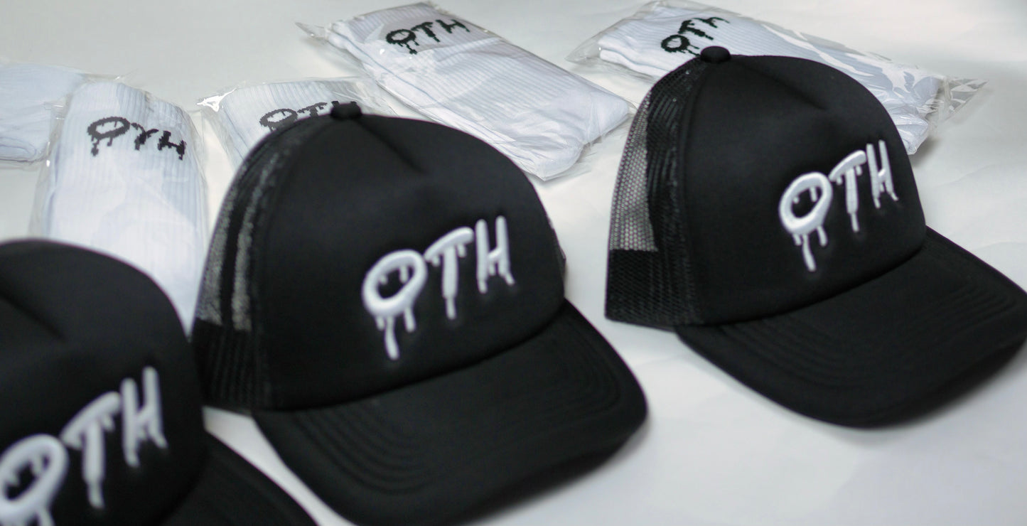 OTH Black Trucker Hat