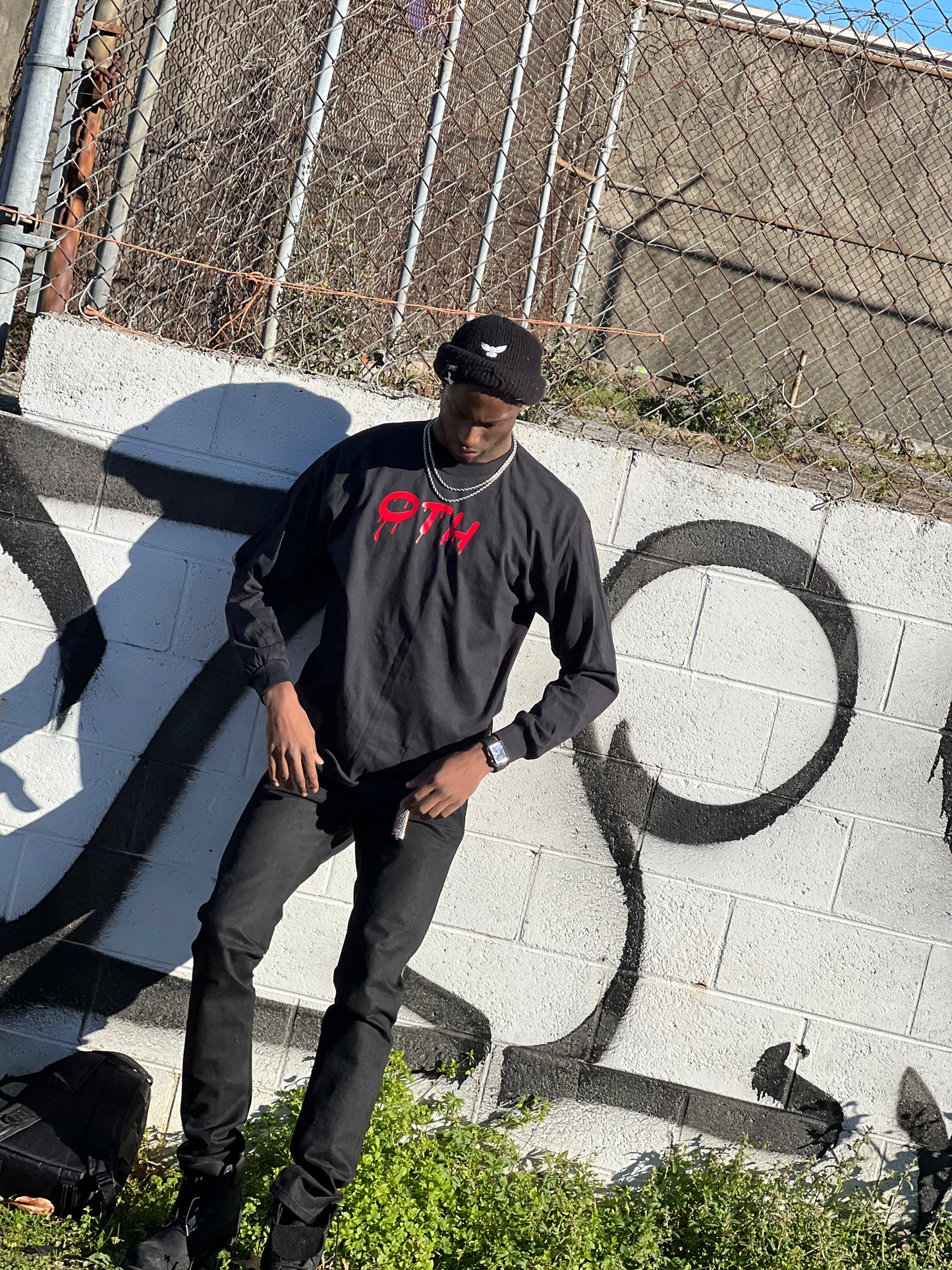 OTH Black/Red Long-sleeve